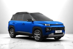 Hyundai Exter Color Abyss Black   Cosmic Blue (dual Tone)